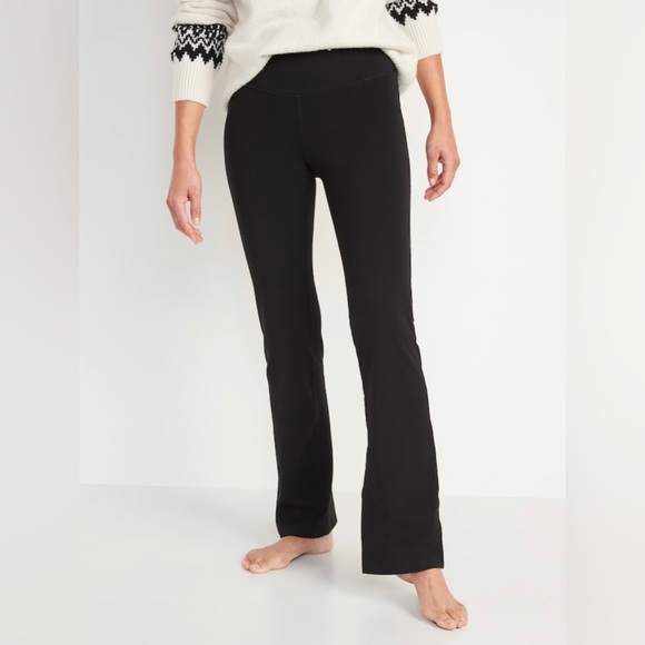 NWT! Extra High-Waisted PowerChill Boot-Cut Yoga Pants - Large Tall - Picture 1 of 3